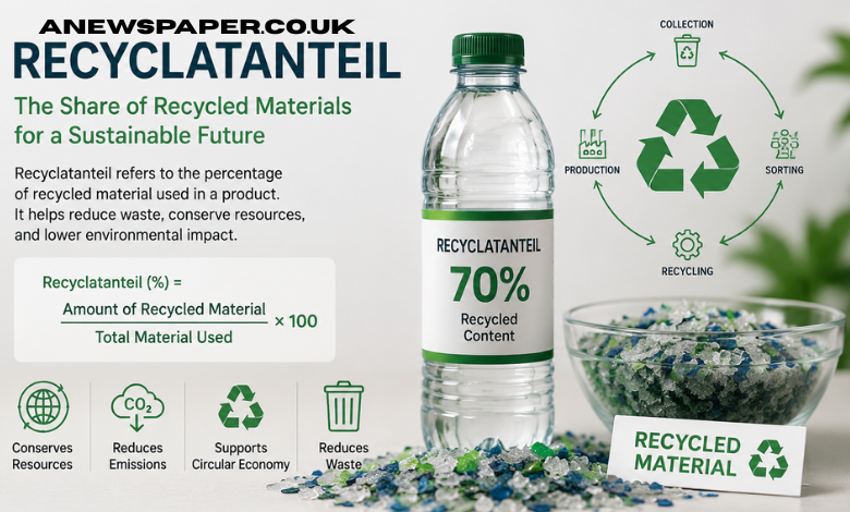 Recyclatanteil Explained: Understanding Its Role in Modern Sustainability, Recycling Systems, and Circular Economy Practices